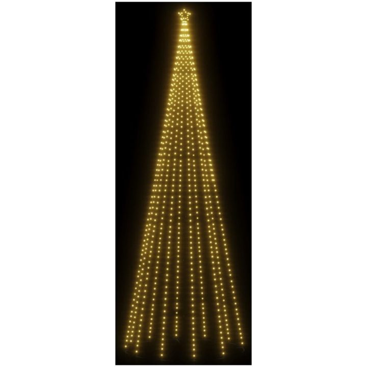 Julgranskon varmvit 732 LEDs 160x500 cm vidaXL 500 x 160 cm – bild 4