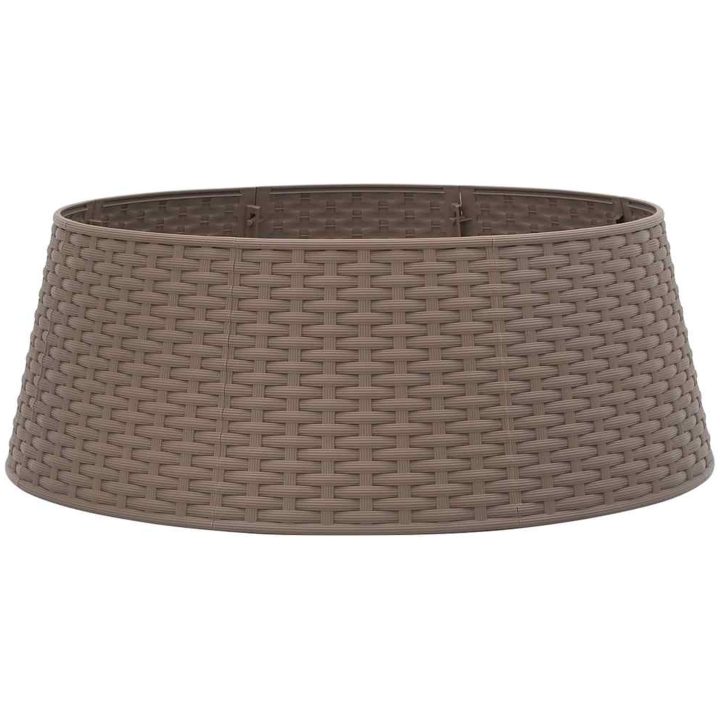 Julgranskrage brun plast vidaXL 65 x 23 cm – bild 2