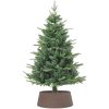 Julgranskrage brun plast vidaXL 65 x 23 cm – miniatyr 4