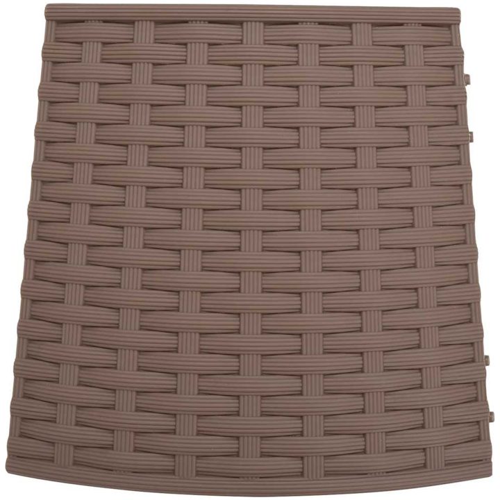 Julgranskrage brun plast vidaXL 65 x 23 cm – bild 5