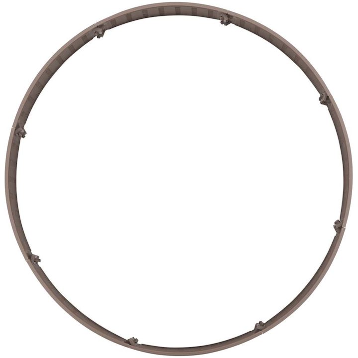 Julgranskrage brun plast vidaXL 65 x 23 cm – bild 6