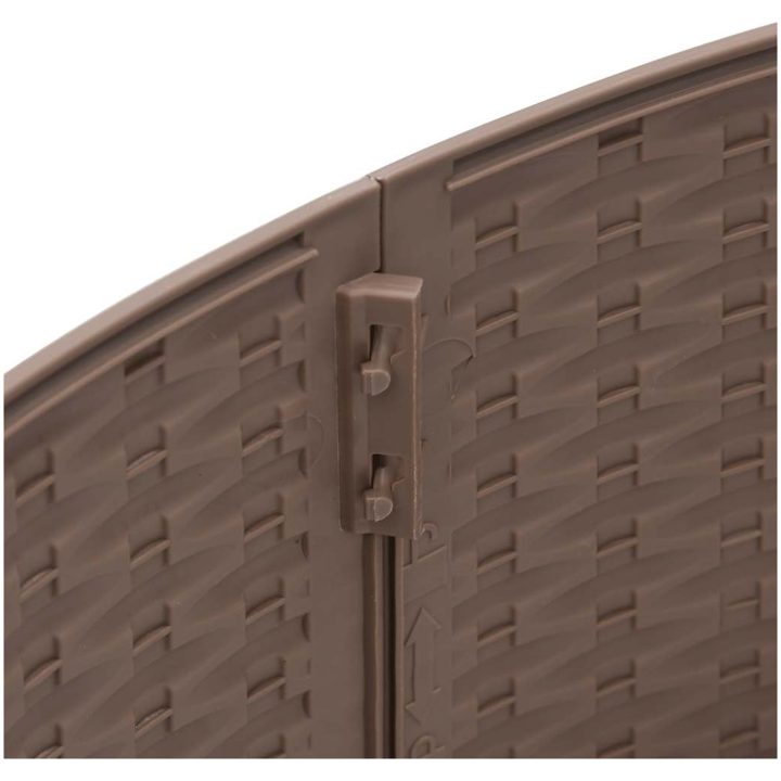 Julgranskrage brun plast vidaXL 65 x 23 cm – bild 8