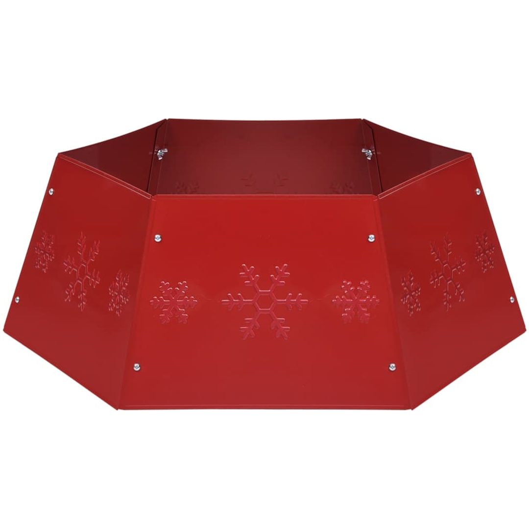 Julgranskrage röd ⌀68x25 cm vidaXL – bild 2