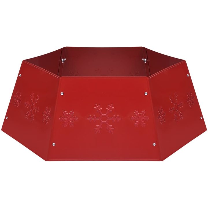 Julgranskrage röd ⌀68x25 cm vidaXL – bild 2