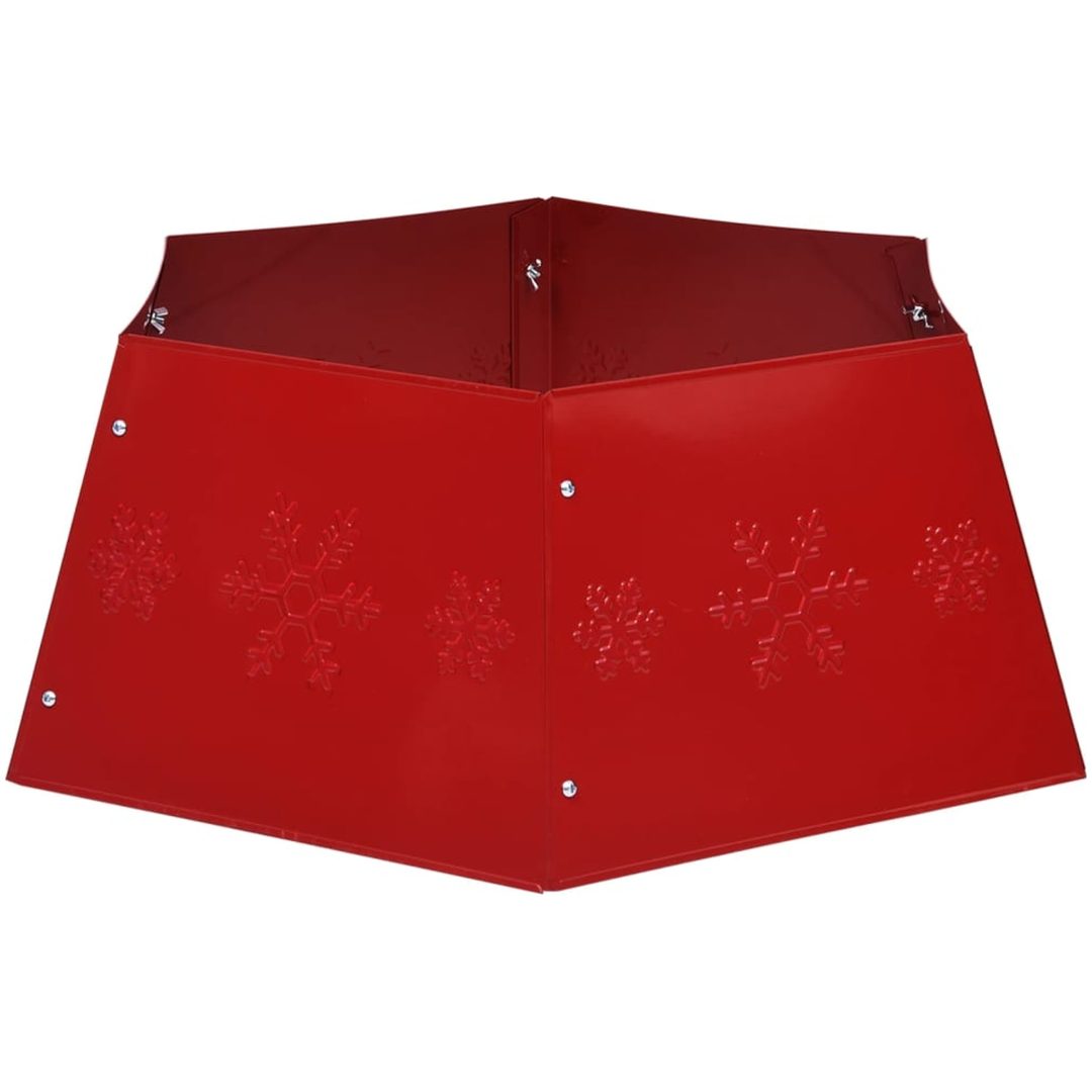 Julgranskrage röd ⌀68x25 cm vidaXL – bild 5