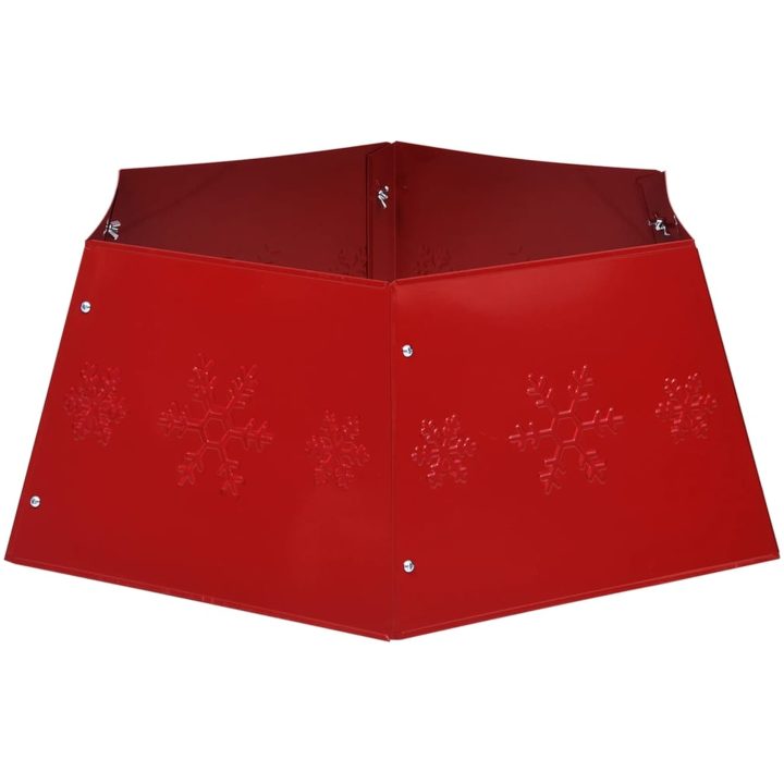 Julgranskrage röd ⌀68x25 cm vidaXL – bild 5