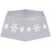 Julgranskrage silver och vit ⌀68x25 cm vidaXL – miniatyr 5