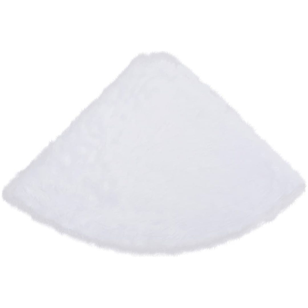 Julgranskrage vit fuskpäls vidaXL 90 cm – bild 4