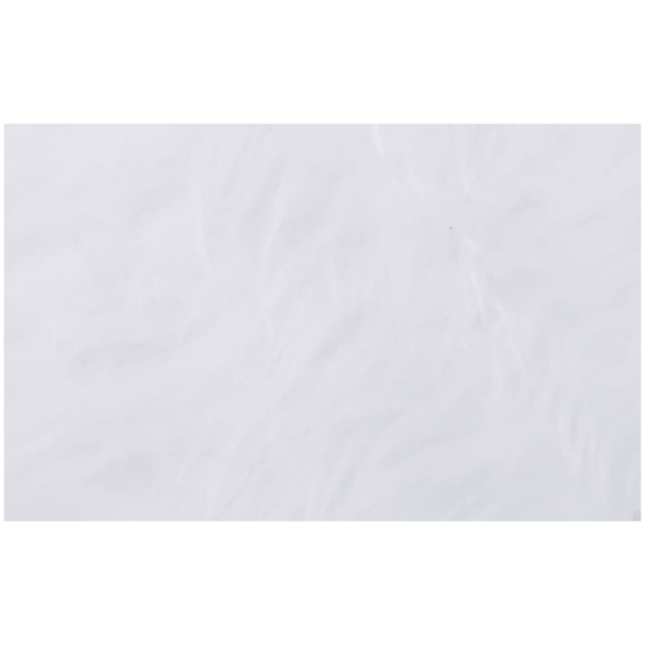 Julgranskrage vit fuskpäls vidaXL 90 cm – bild 5