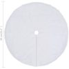 Julgranskrage vit fuskpäls vidaXL 90 cm – miniatyr 6