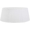 Julgranskrage vit plast vidaXL 56 x 23 cm – miniatyr 2