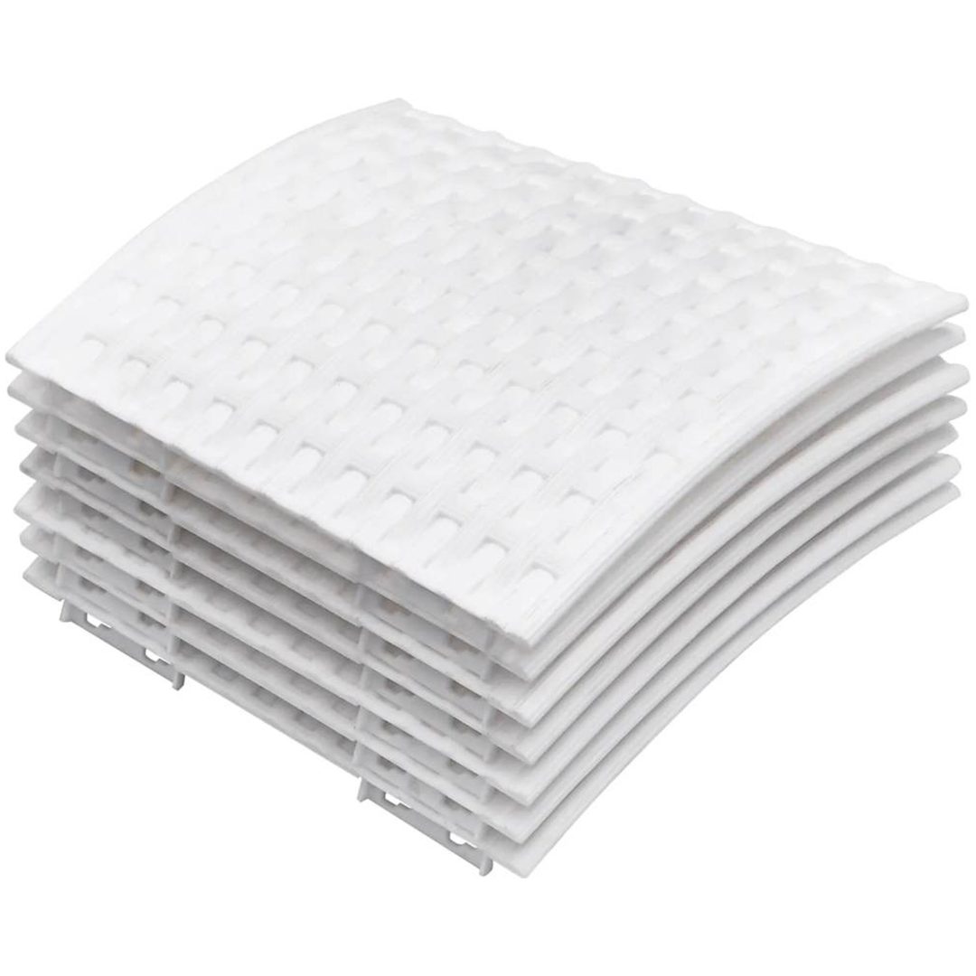 Julgranskrage vit plast vidaXL 56 x 23 cm – bild 3