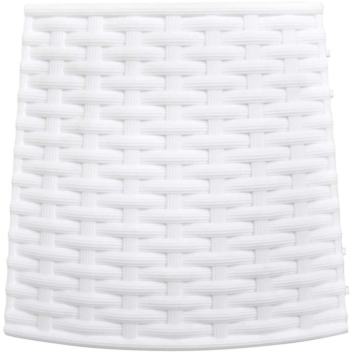 Julgranskrage vit plast vidaXL 56 x 23 cm – bild 5