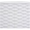 Julgranskrage vit plast vidaXL 56 x 23 cm – miniatyr 7