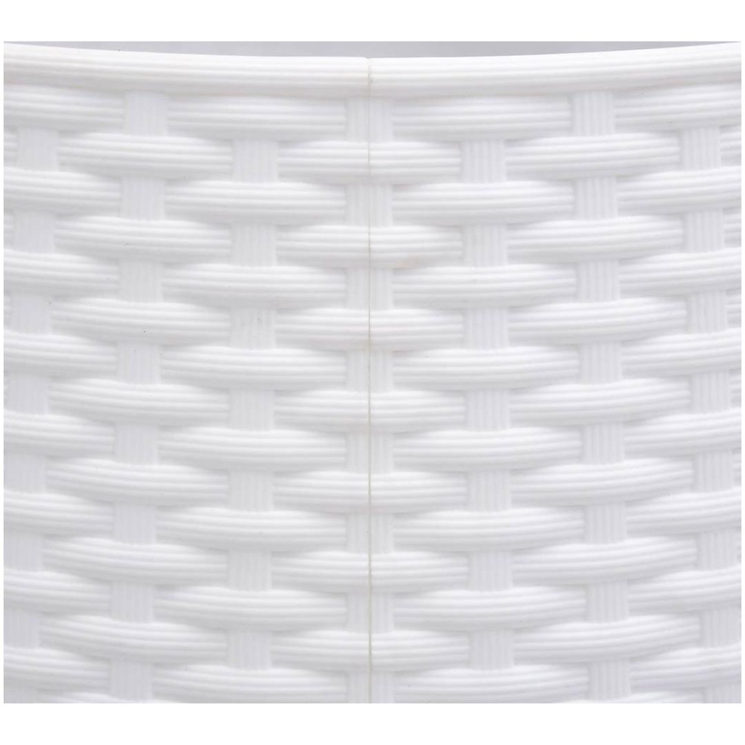 Julgranskrage vit plast vidaXL 56 x 23 cm – bild 7