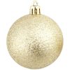 Julgranskulor 100 delar set 3/4/6 cm guld vidaXL – miniatyr 7