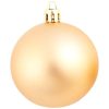 Julgranskulor 100 delar set 3/4/6 cm roséguld/guld vidaXL – miniatyr 7