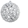 Julgranskulor 100 delar set 3/4/6 cm silver vidaXL – miniatyr 3