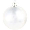 Julgranskulor 100 delar set 3/4/6 cm silver vidaXL – miniatyr 7