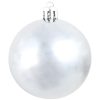 Julgranskulor 100 delar set 3/4/6 cm vit/grå vidaXL – miniatyr 9