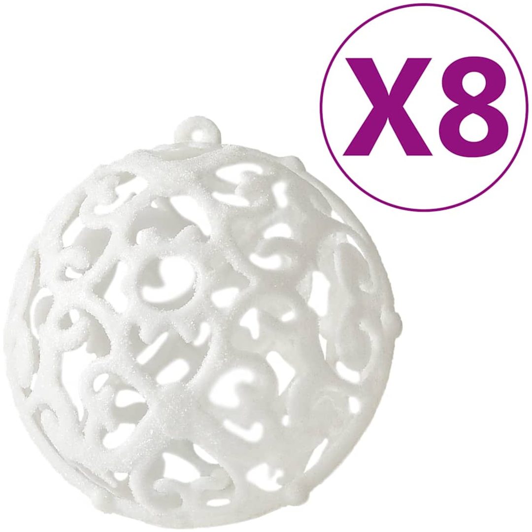 Julgranskulor 100 delar vit vidaXL – bild 4