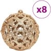 Julgranskulor 100 st chanpange och brun 3/4/6 cm vidaXL – miniatyr 4