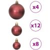 Julgranskulor 100 st chanpange och brun 3/4/6 cm vidaXL – miniatyr 7
