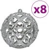 Julgranskulor 100 st grå 3/4/6 cm vidaXL – miniatyr 4