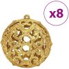 Julgranskulor 100 st guld och vinröd 3/4/6 cm vidaXL – miniatyr 4