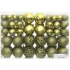 Julgranskulor 100 st ljusgrön 3/4/6 cm vidaXL – miniatyr 3