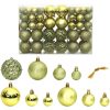 Julgranskulor 100 st ljusgrön 3/4/6 cm vidaXL – miniatyr 1