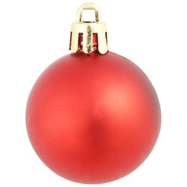 Julgranskulor 100 st röd/guld/grön vidaXL – bild 4