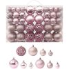 Julgranskulor 100 st rosa vidaXL – miniatyr 2
