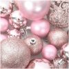 Julgranskulor 100 st rosa vidaXL – miniatyr 5