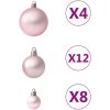 Julgranskulor 100 st rosa vidaXL – miniatyr 6