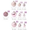 Julgranskulor 100 st rosa vidaXL – miniatyr 7