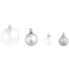 Julgranskulor 100 st silver/guld vidaXL – miniatyr 3