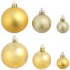 Julgranskulor 100 st silver/guld vidaXL – miniatyr 8
