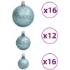 Julgranskulor 100 st turkos 3/4/6 cm vidaXL – miniatyr 5