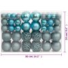 Julgranskulor 100 st turkos 3/4/6 cm vidaXL – miniatyr 9