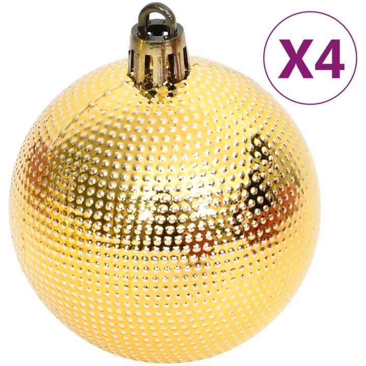 Julgranskulor 108 st guld och röd vidaXL – bild 7