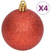 Julgranskulor 108 st röd och vit vidaXL – miniatyr 6