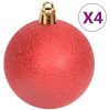 Julgranskulor 108 st röd och vit vidaXL – miniatyr 8