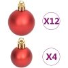 Julgranskulor 108 st röd och vit vidaXL – miniatyr 10