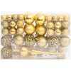 Julgranskulor 111 delar guld polystyren vidaXL – miniatyr 4