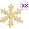 Julgranskulor 111 delar guld polystyren vidaXL – miniatyr 9