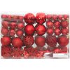 Julgranskulor 111 delar röd polystyren vidaXL – miniatyr 3