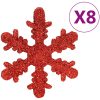 Julgranskulor 111 delar röd polystyren vidaXL – miniatyr 9