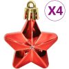 Julgranskulor 111 delar röd/grön/guld polystyren vidaXL – miniatyr 10