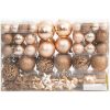 Julgranskulor 111 delar roséguld polystyren vidaXL – miniatyr 4